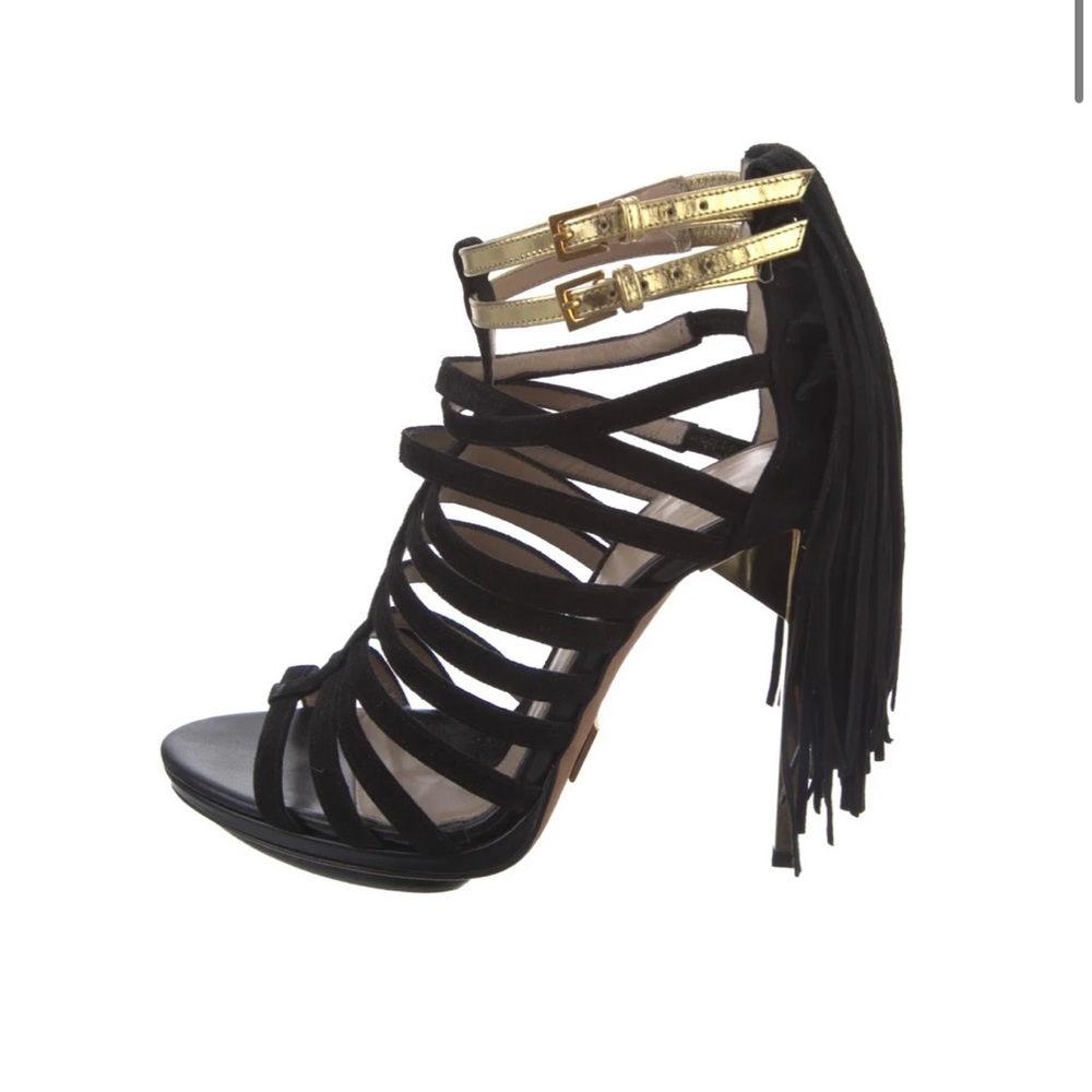 Herve Ledger Heels In Good Condition No Box No Du… - image 1